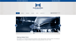 Desktop Screenshot of micoindustries.com